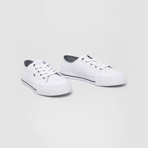 Tommy Hilfiger dámské bílé tenisky Sneaker - 36 (100)